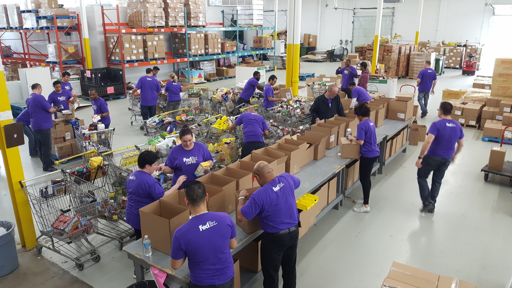 FedEx Volunteering